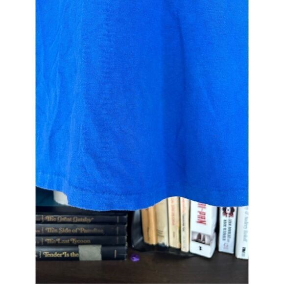 🐿️ Vintage Single Stitch Hanes Beefy-T Cotton Hang Loose Maui Blue T-Shirt Large - Picture 7 of 7